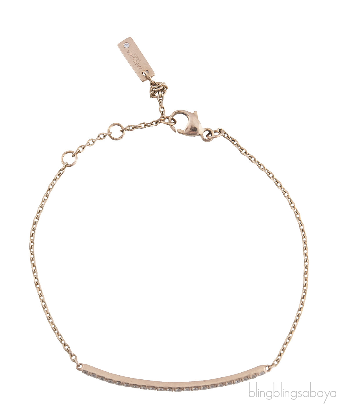 Gatsby Bar Diamond Bracelet