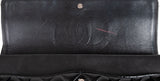Chanel Black Patent Maxi Double Flap Quilted Bag