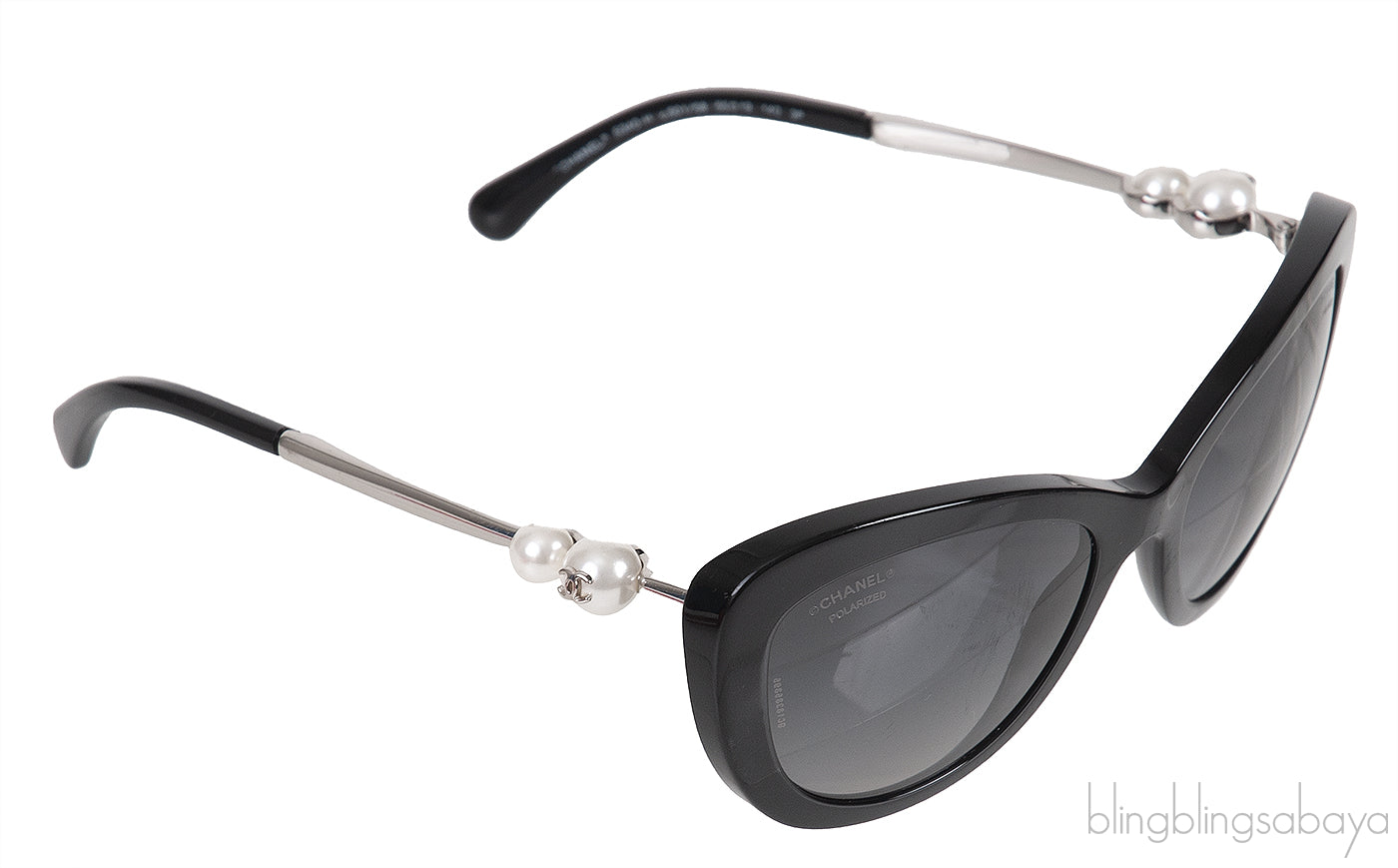 5340 H Black Frame Pearl Sunglasses
