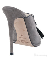 Suede Dexley Tassle Mule