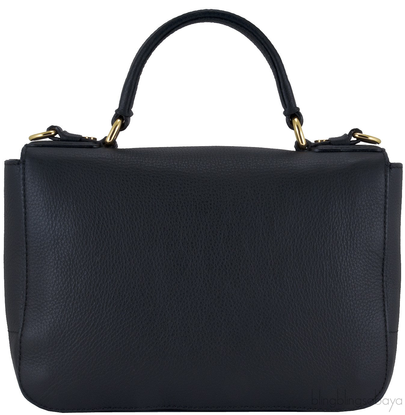 Black Gilt Shoulder Bag
