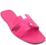 Fuchsia Oran Sandals