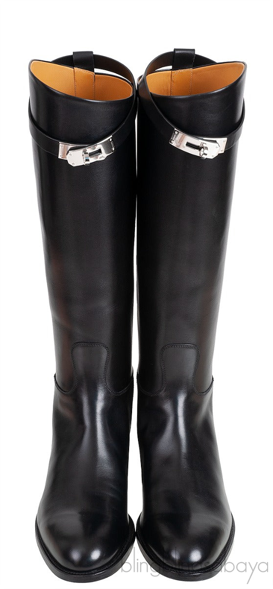 Black Jumping Shorter Boots