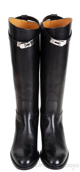 Black Jumping Shorter Boots