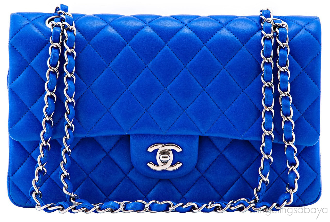 Timeless Bleu Royal Lambskin
