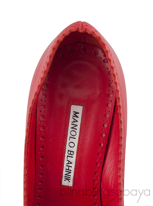 Mavinga Red Ghillies Heels