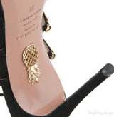 Chain Coin Slingback Sandals