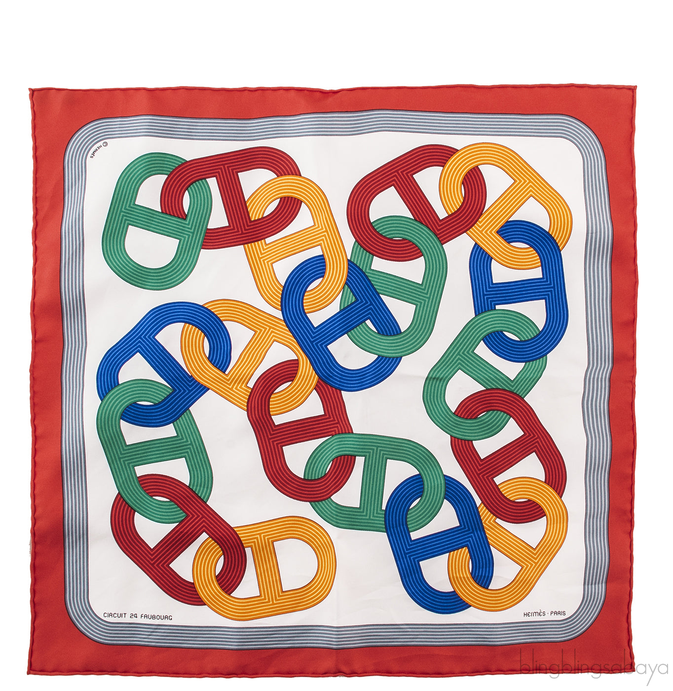 Multi-color Circuit 24 Faubourg Scarf