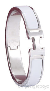 Clic Clac White H Bracelet PM