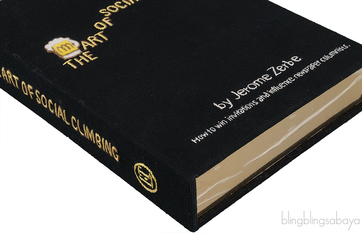 The Art of Social Climbing Book Clutch