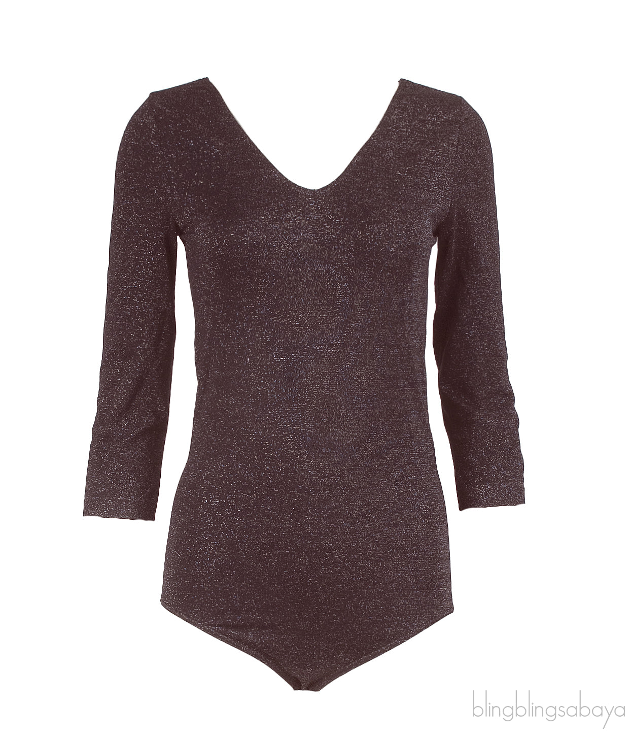 Wolford Burgundy Metallic Bodysuit & Maxi Skirt