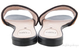Open Toe Logo Flat Sandals