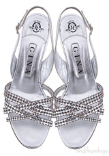 Maggie Crystal Slingback Sandals