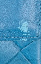 Blue Lido Intrecciato Mules