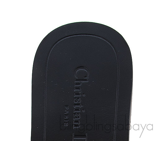 Diorevolution Black Leather Mule