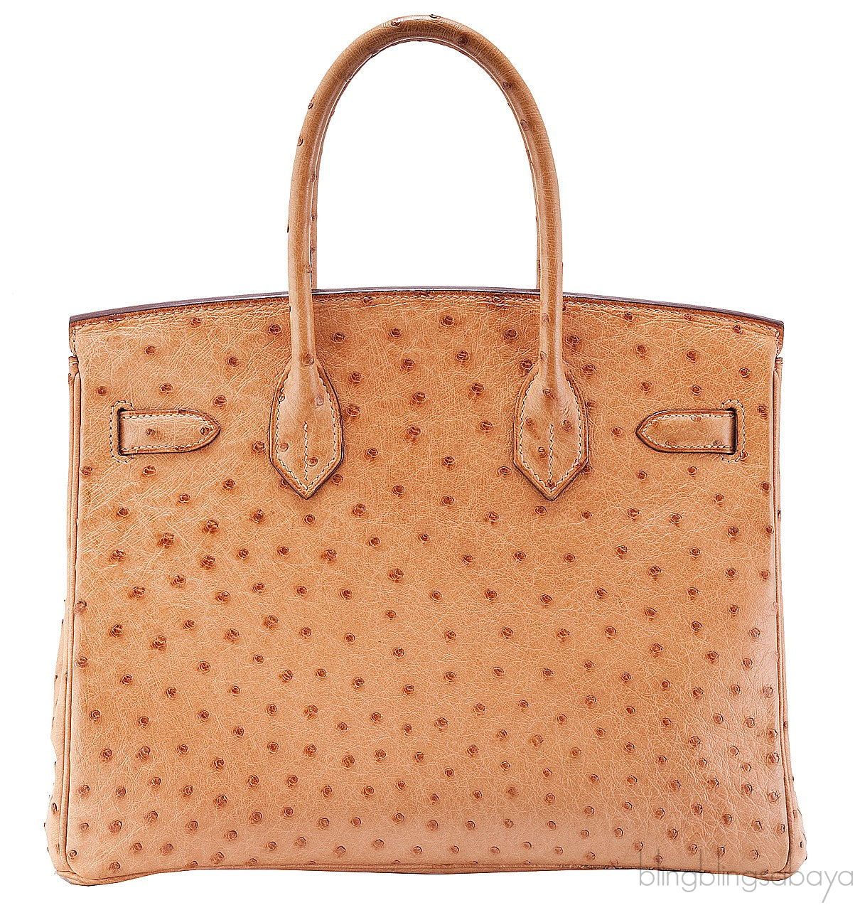 Birkin 30 Gold Ostrich PHW
