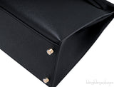 Kelly 35 Black Sellier Epsom GHW