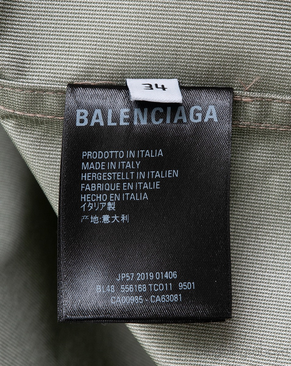 Beige Logo Hoodie Windbreaker