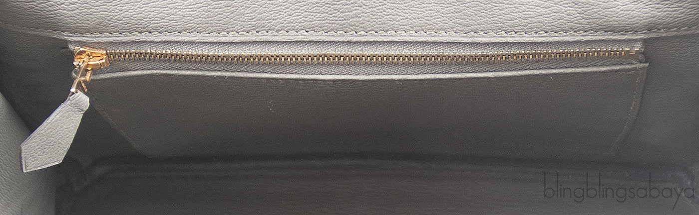 Hermes Birkin 25 Gris Tourterelle Crocodile GHW