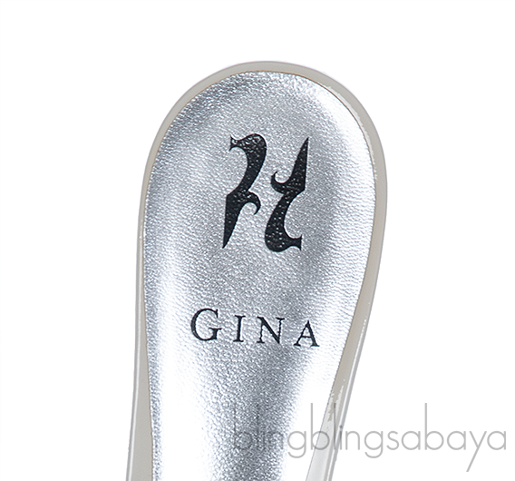 Gina Silver Crystal Grey Utah Sandals