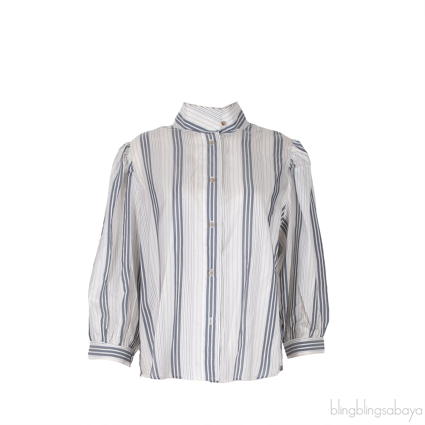 Stripe Grey & White Shirt