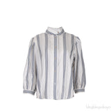 Stripe Grey & White Shirt
