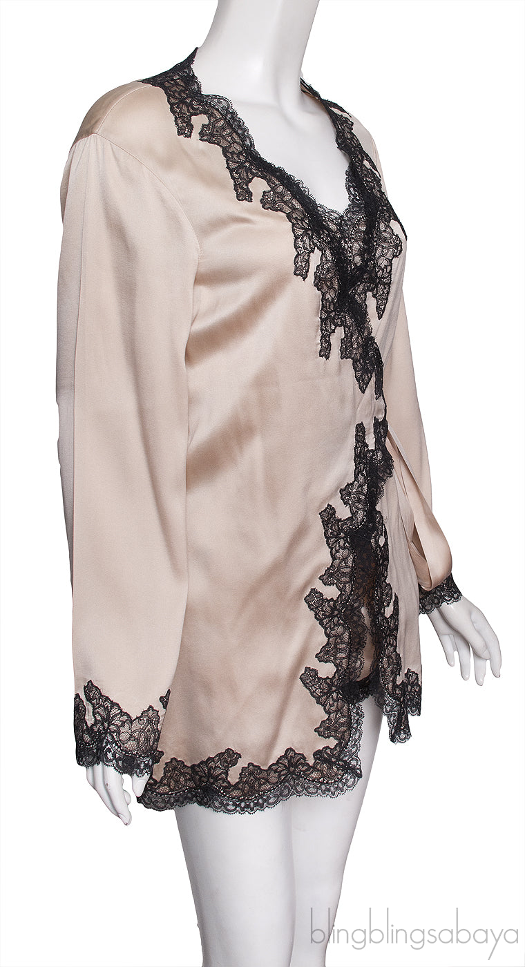 Amelia Lace Trimmed Top & Chemise