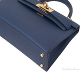 Kelly 20 Epsom Navy Blue GHW