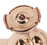 Finesse Pink Gold Diamond Earrings