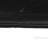 Betty So Black Python Shoulder Bag