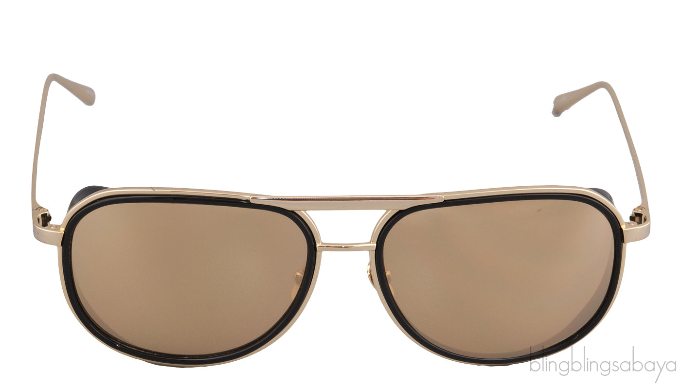 Linda Farrow D-Frame 236 Aviator Sunglasses