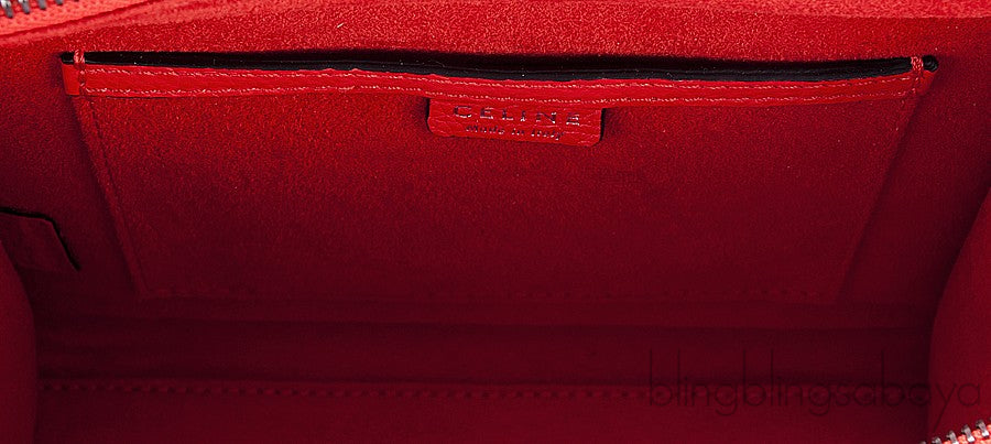 Nano Luggage Vermillon