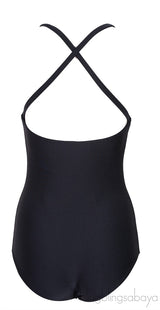 Black Sparkling Stretch Swimsuit