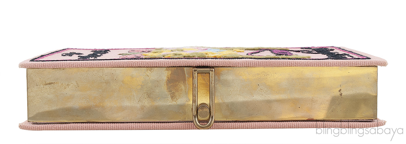 OLYMPIA LE-TAN L\'amore Pink Clutch
