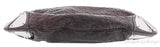 Indy Dark Brown Ostrich Hobo