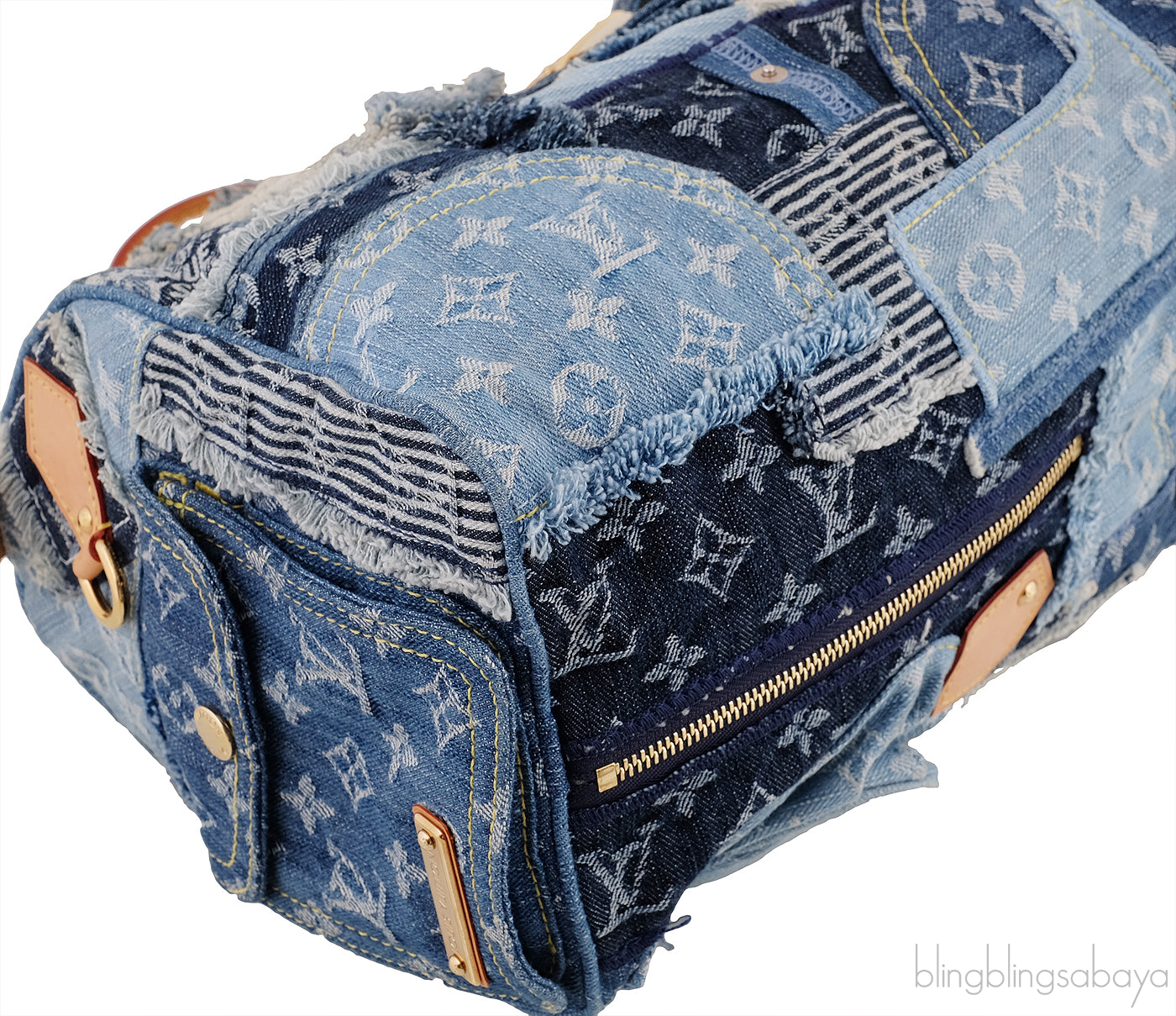 Denim Patchwork Speedy 30