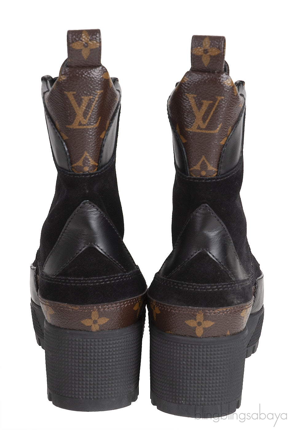 Laureate Suede Monogram Desert Boot
