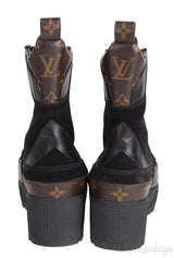 Laureate Suede Monogram Desert Boot