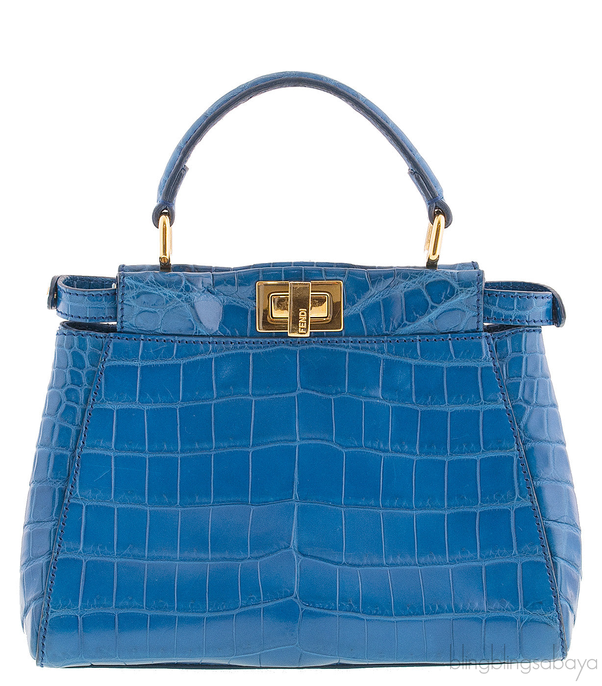 Blue Crocodile Mini Peekaboo