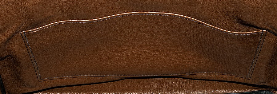 Birkin 30 Etrusque Chocolate Ostrich