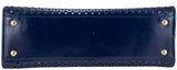 Perforated Saffiano Leather Tote