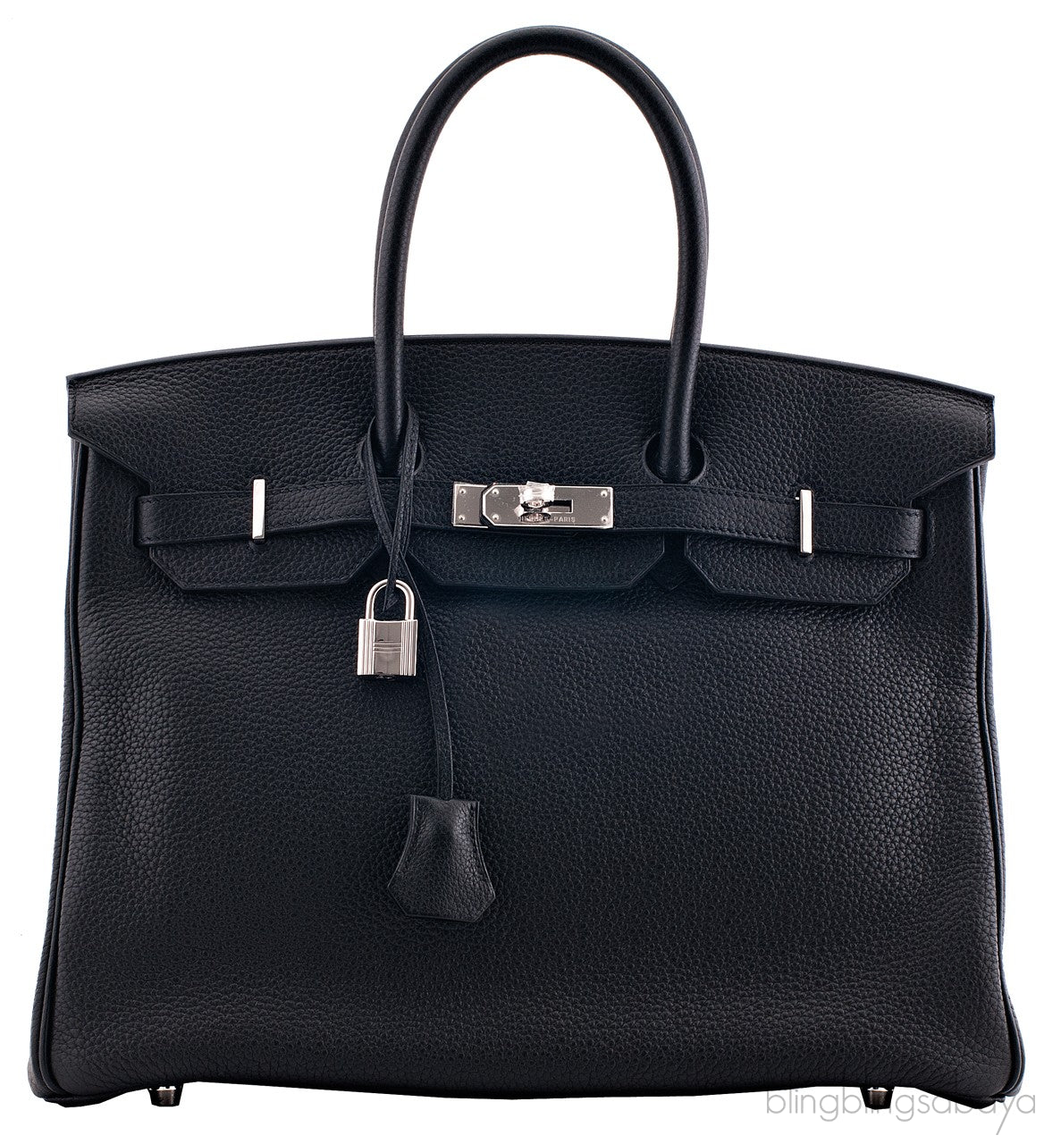Birkin 35 Black Taurillon Clem