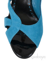 Bi-color Strappy Sandals