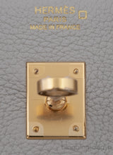 Birkin 25 Touch Grey Perle Crocodile Matte Togo GHW
