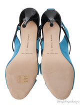Manolo Blahnik Bi-color Strappy Sandals