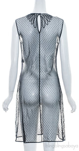 Polka Dot Sheer Camisole Dress
