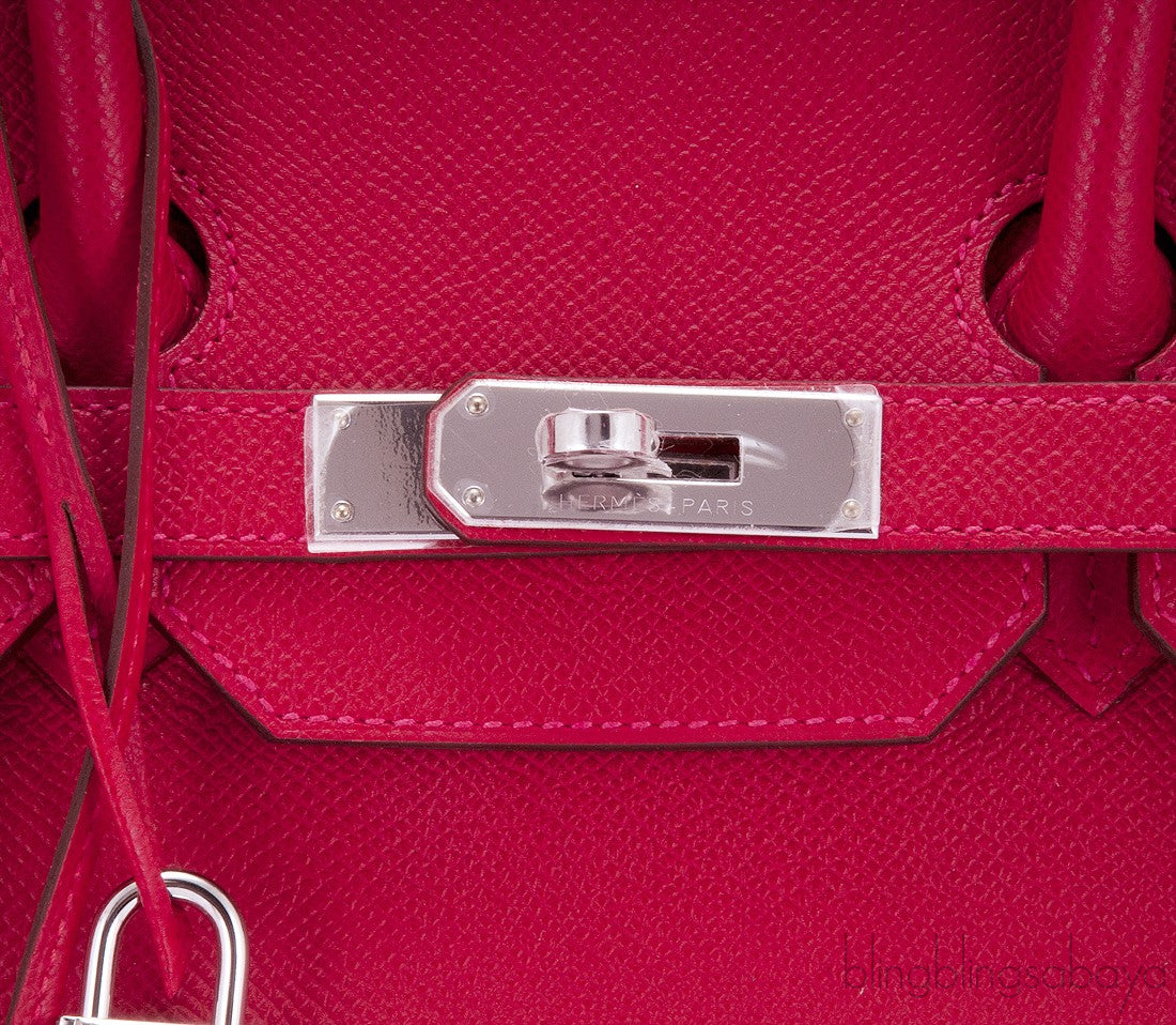 Birkin 35 Red Casaque Epsom