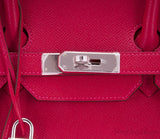 Birkin 35 Red Casaque Epsom