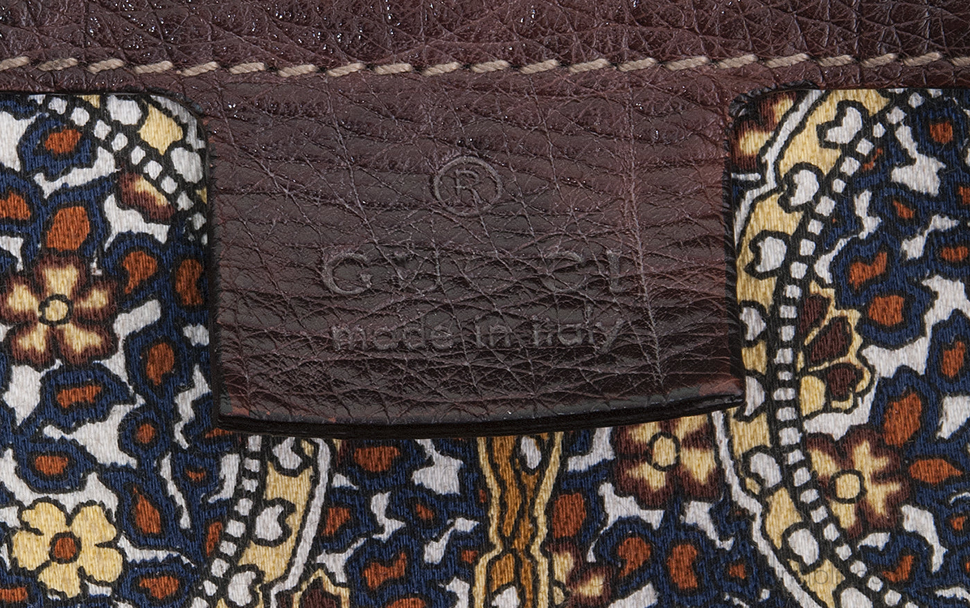 Indy Dark Brown Ostrich Hobo