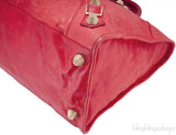 Coral Red Giant Work Bag